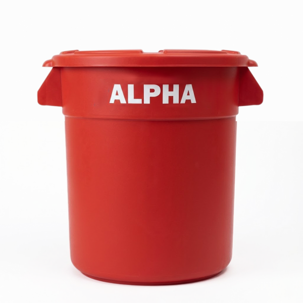 ALPHA 원형 컨테이너 박스 12L (9Color)