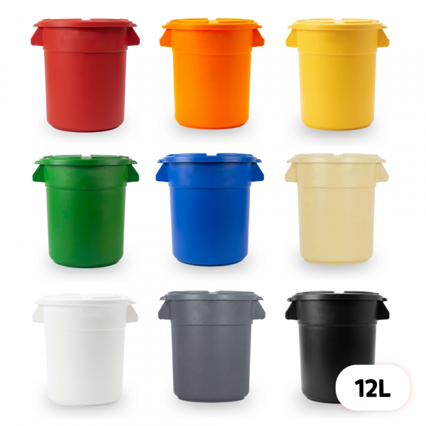 원형 컨테이너 박스 12L (9Color)